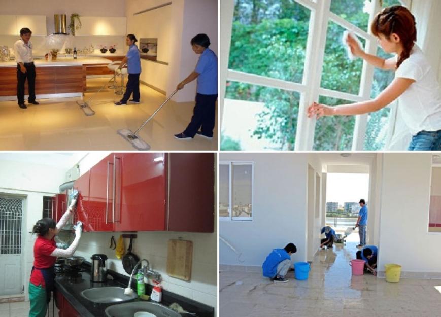 Dịch vụ dọn nhà theo giờ tại Hà Nội giá rẻ