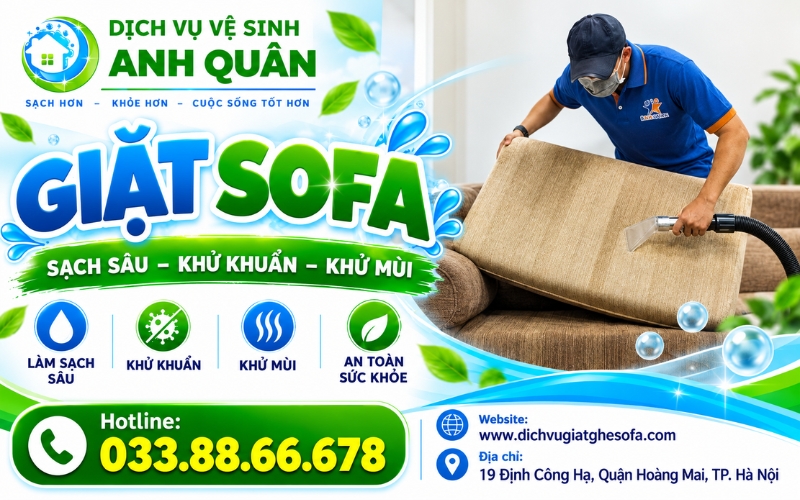 Giặt sofa