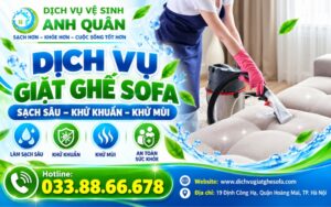 Dịch vụ giặt ghế sofa