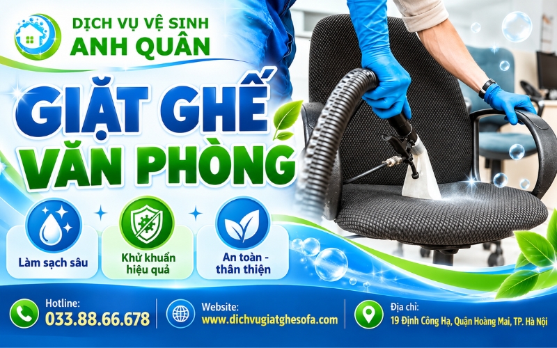 Giặt ghế văn phòng
