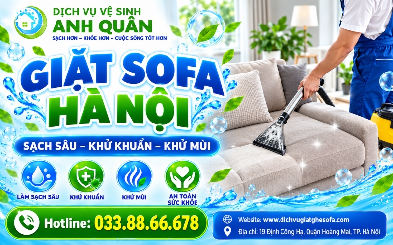 Giặt sofa Hà Nội