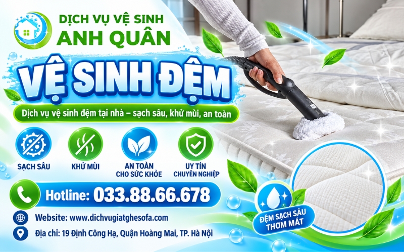 Vệ sinh đệm