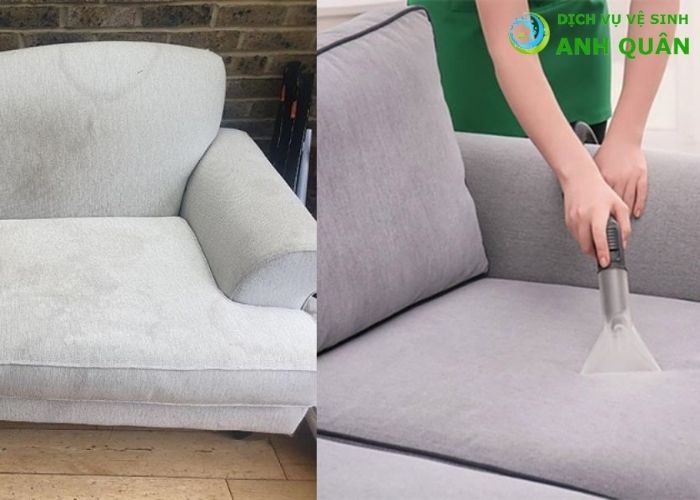 giặt sofa tại nhà