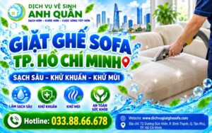Giặt ghế sofa TP.HCM