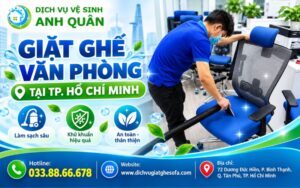 Giặt ghế văn phòng tại TPHCM