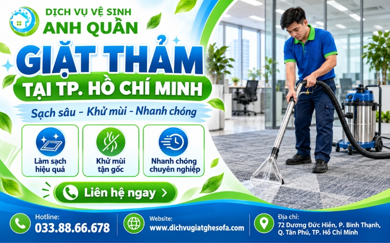 Giặt thảm tại TPHCM