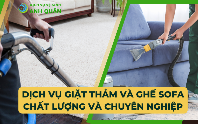 giặt thảm và ghế sofa