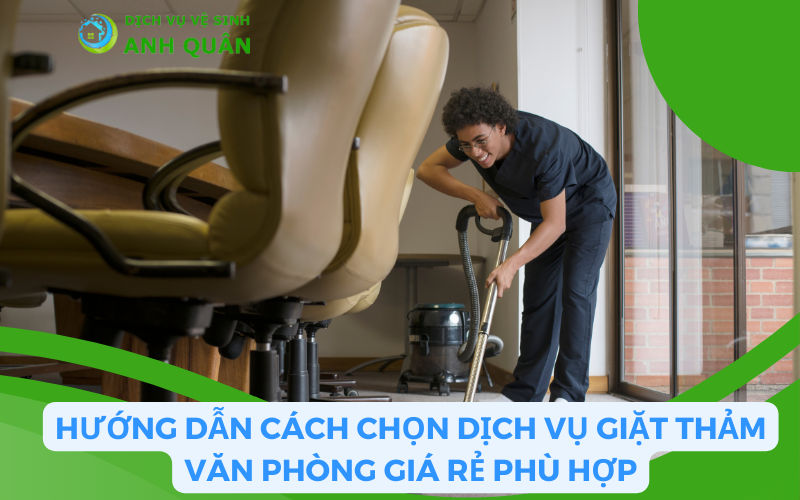 dịch vụ giặt thảm văn phòng giá rẻ