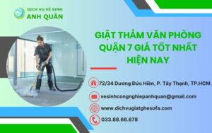 Giặt thảm văn phòng quận 7