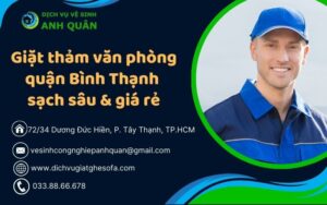 Giặt thảm văn phòng quận bình thạnh