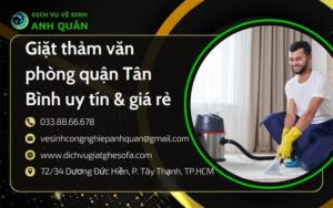 Giặt thảm văn phòng quận tân bình