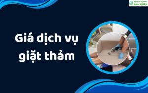 Giá dịch vụ giặt thảm