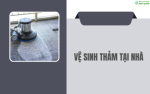 vệ sinh thảm tại nhà