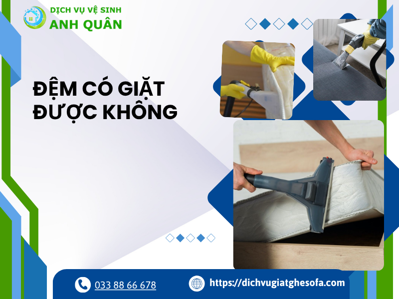 Đệm có giặt được không