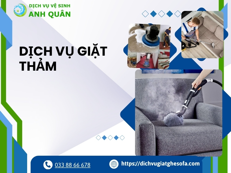 Dịch vụ giặt thảm