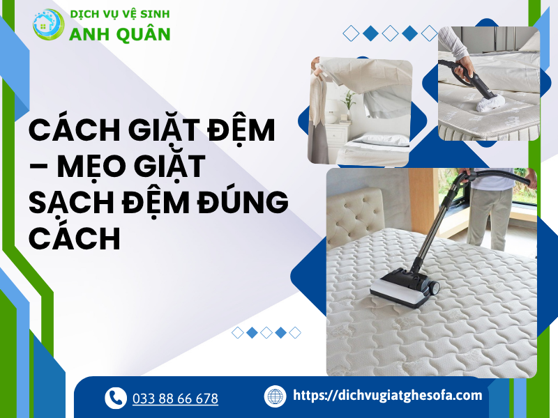 Giặt đệm giá rẻ