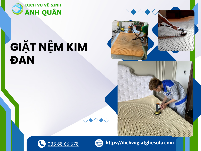 Giặt nệm Kim Đan