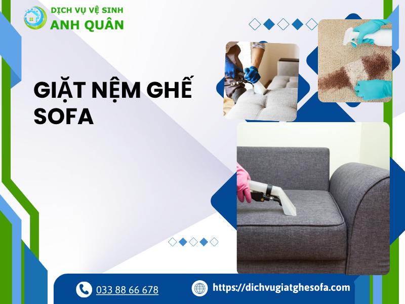 Giặt nệm ghế sofa