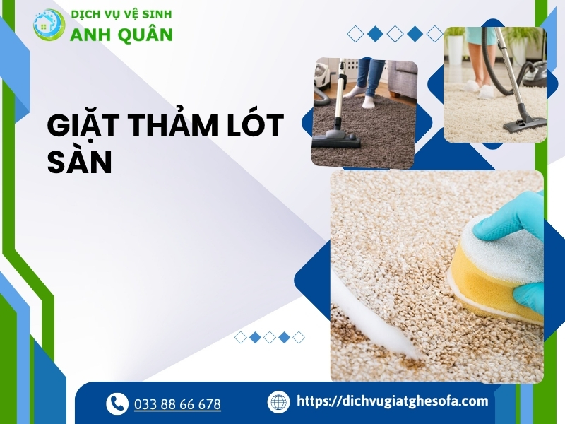Giặt thảm lót sàn