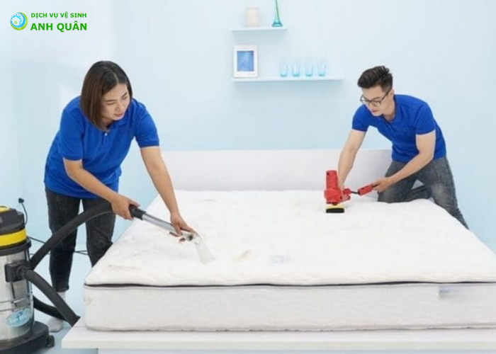 cách làm sạch nệm bông ép (2)