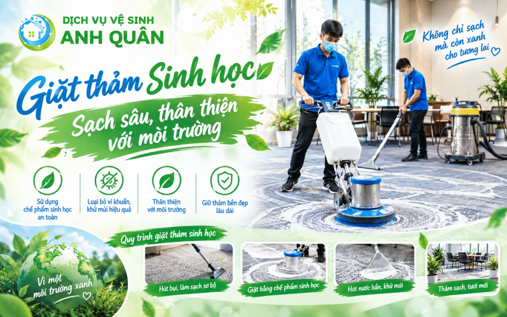Giặt thảm sinh học