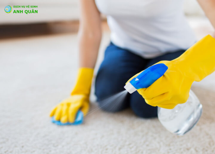 giặt thảm bằng giấm ăn (1)