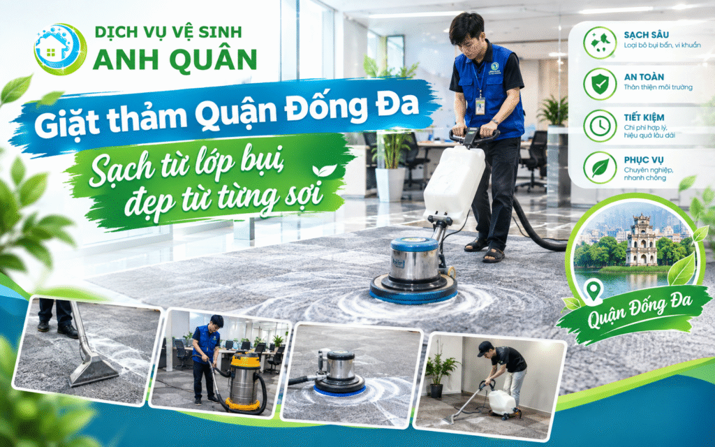 giặt thảm quận đống đa