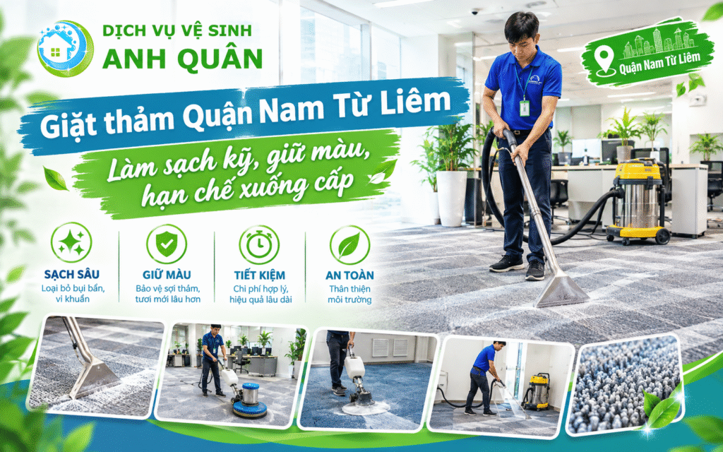 giặt thảm quận nam từ liêm
