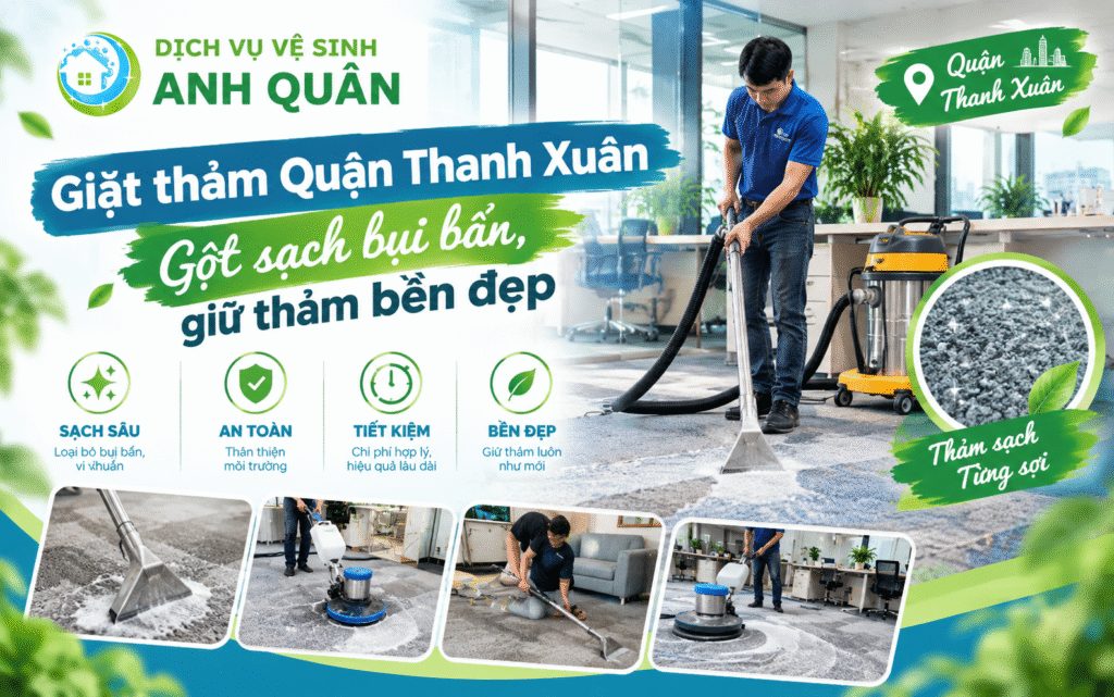 giặt thảm quận thanh xuân