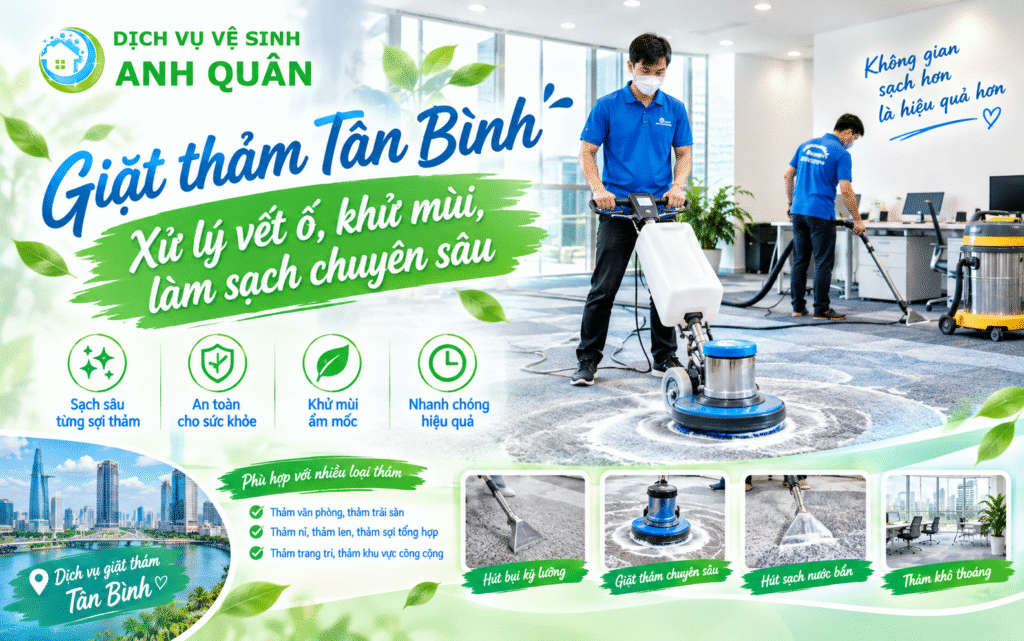 giặt thảm tân bình