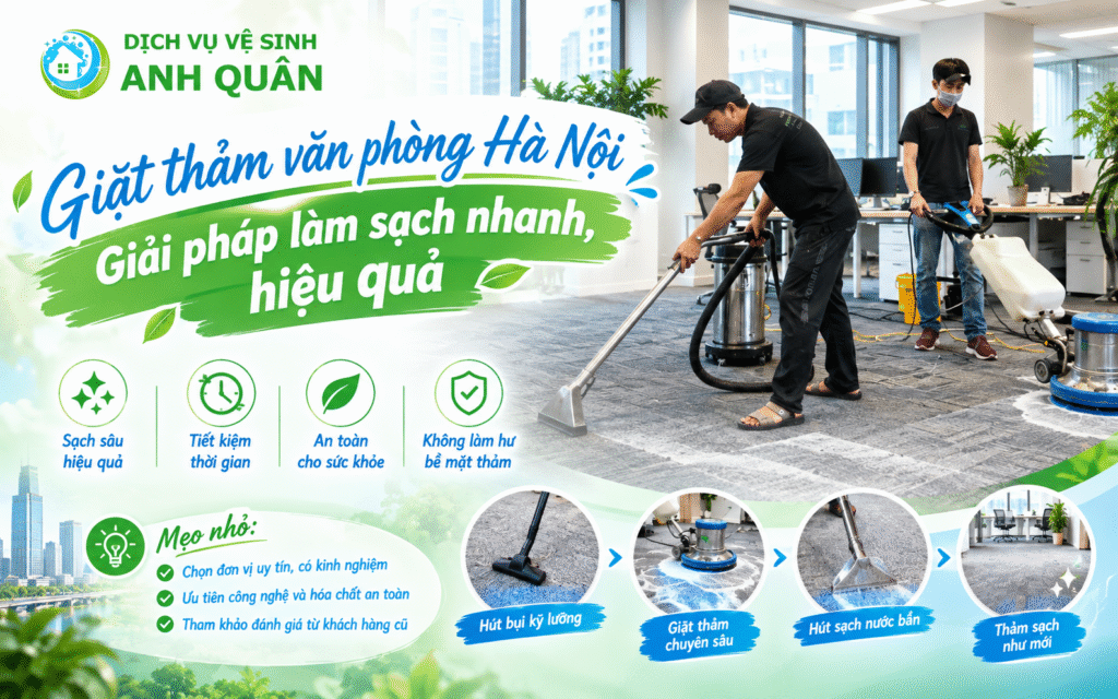 giặt thảm văn phòng hà nội