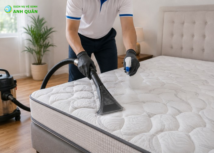 tẩy vết mốc trên nệm (6)